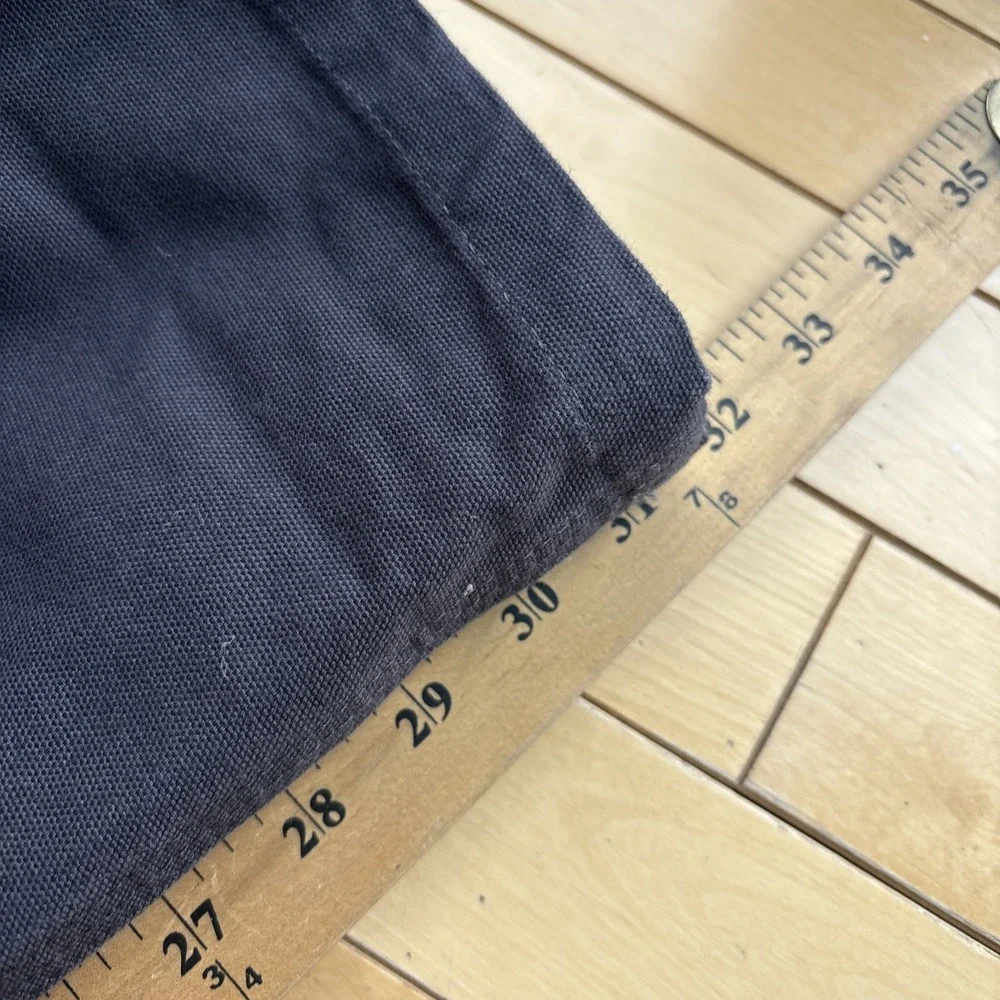 NEW BLAKLADER Canvas Work Pants 1630 Mens 44x32 Blue Knee Pouch Cargo Brawny
